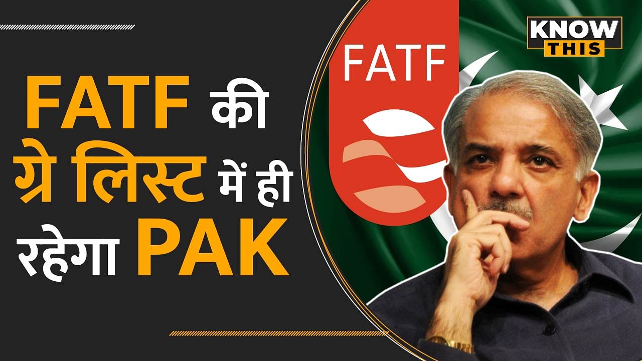 FATF की आतंकी फंडिंग 'ग्रे लिस्ट' में Pak बरकरार, FATF करेगा ऑन साइट वेरिफिकेशन | KNOW THIS